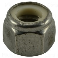 Lock Nut Nylon Insert 3/8"-16 Stainless Steel 0