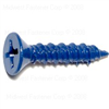 Masonry Phillips Flat Screw 1/4"X1-1/4" Blue Ruspert 0