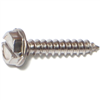 Slotted Hex Washer Sheet Metal Screw #6X3/4" Stainless Steel 0