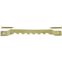 Picture Hangers Brass Large Sawtooth 4/pk 0