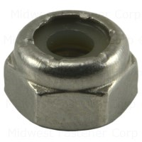 10-24       Lock Nut Nylon Insert Stainless Steel 0