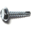 Hex Washer Self Drilling Screw #6X5/8" Zinc 0