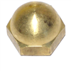 Acorn Cap Nut 5/16"-18 Brass 1/pk 0