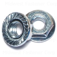 Serrated Flange Lock Nut 1/4"-20 Zinc 0