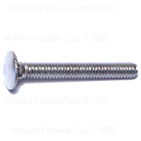 Carriage Bolt 1/4"-20X2" Stainless Steel 1/pk 0