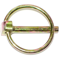 Linch Pin 1/4" Zinc 1/pk 0