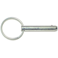 Cotterless Hitch Pin 1/4"X1-3/4" Zinc 1/pk 0