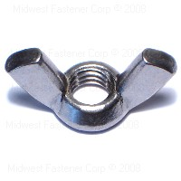 Wing Nut 3/8"-16 Stainless Steel 1/pk 0