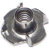 T-Nut Short Pronged 1/4"X5/16" Stainless Steel 1/pk 0