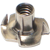 T-Nut Pronged 1/4"X7/16" Stainless Steel 1/pk 0
