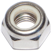 Metric Lock Nut Nylon Insert 12MM-1.75 Stainless Steel 1/pk 0