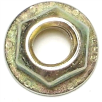 Hex Flange Lock Nut 5/16"-18 Grade 8 Yellow Zinc 1/pk 0