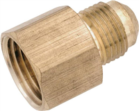 Brass Flare Female Coupling 1/2"Flarex3/8"Fpt 406 754046-0806 0