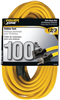 Extension Cord 12/3 Yellow 100' Powerzone OR500835 0