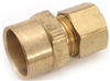 Brass Compression Sweat Adapter 3/8"X5/8" 766S 750086-0610 0
