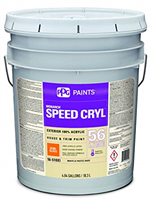 Paint Exterior 56-520XI Latex Semi-Gloss Midtone-Base Speedcryl 0