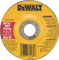Cut Off Wheel Metal 4x.045x5/8 A60T Grit DW8420 0