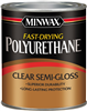 Minwax Polyurethane Fast Drying Semi Gloss 1/2 Pint 0