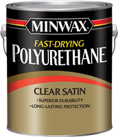 Minwax Polyurethane Fast Drying Satin Gallon 0
