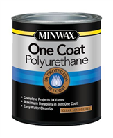 Polyurethane One Coat Semi Gloss Minwax Quart 0