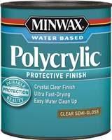 Polycrylic Semi Gloss Water Based Half Pint 0