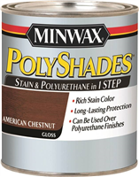 Polyshades American Chestnut Gloss Stain Half Pint 0