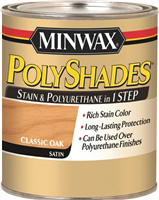 Polyshades Classic Oak Satin Stain Half Pint 0
