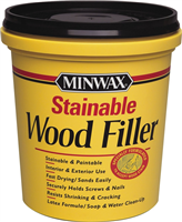 Wood Filler Stainable Minwax 16Oz 0
