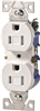 Receptacle Duplex White 15Amp Tamper Resistant TR270W-BOX 0