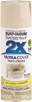 Spray Paint Rustoleum Painter's Touch 2x Almond Gloss 12oz 0