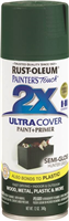 Spray Paint Rustoleum Painter's Touch 2x Hunter Green Semi Gloss 12oz 0