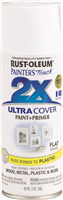 Spray Paint Rustoleum Painter's Touch 2x White Flat 12oz 0