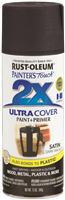 Spray Paint Rustoleum Painter's Touch 2x Dark Walnut Satin 12oz 0