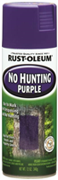 Spray Paint Rustoleum Specialty No Hunting Purple 0