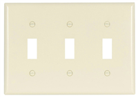 Wall Plate Switch 3Gang Light Almond 2141LA-Box 0