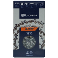 Chainsaw Chain Husqvarna S93 X-Cut Clam 14" CHN S93G 3/8 MIN .050 585422152 0