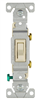 Switch Single Pole Light Almond 15A 1301-7LA 0