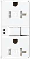 Receptacle Gfci 20A White Self Test Tamper Resistant TRSGF20W 0