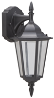 Light Fixture Exterior LED Wall Lantern Black 3000k 2PK 0024-WD-2PK 0