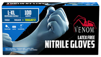 Gloves Disposable Nitrile Non-Sterile Disposable Gloves, L/XL VEN4145 0