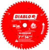 Saw Blade Circular 7-1/4" 56T Thick Aluminum Cutting Diablo D0756NA 0
