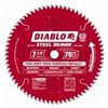 Saw Blade Circular 7-1/4" 70T Metal Cutting Diablo D0770FA 0