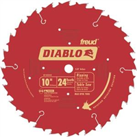 Saw Blade Circular 10" 24T Framing Diablo D1024X 0