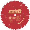 Saw Blade Circular 10" 24T Framing Diablo D1024X 0