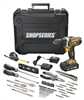 Drill/Driver Kit Rockwell Shop Series 18 V Battery, 3/8 in Chuck, Keyless Chuck SS2811K.1 0