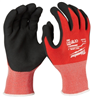 Gloves Milwaukee Nitrile Dipped Large 48-22-8902 0