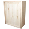 Kitchen Cabinet Knotty Pine Unfinished Wall 24 X30" Plywood Box W2430 0