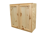 Kitchen Cabinet Knotty Pine Unfinished Wall 30 X30" Plywood Box W3030 0