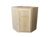 Kitchen Cabinet Knotty Pine Unfinished Diagonal Corner Wall 24 X30" Plywood Box DCW2430 0