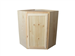Kitchen Cabinet Knotty Pine Unfinished Diagonal Corner Wall 24 X30" Plywood Box DCW2430 